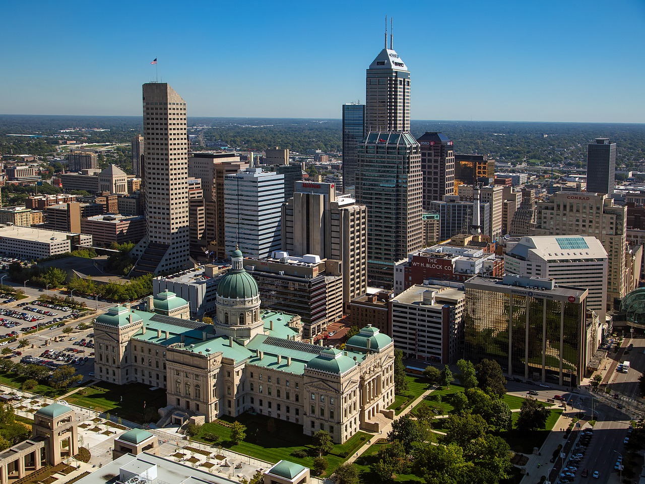 Indianapolis skyline