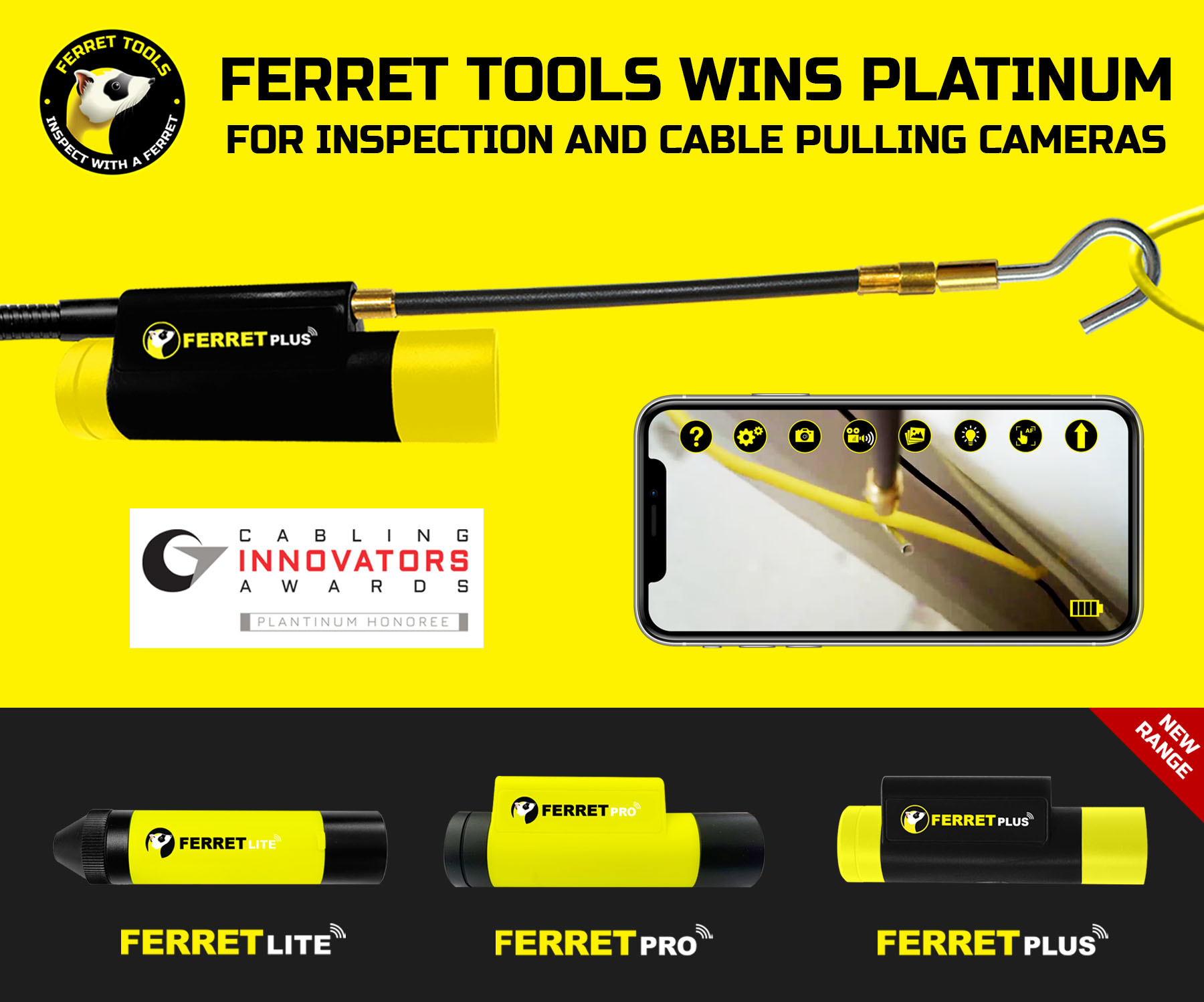 Ferret Tools Wins Platinum At Cabling Innovators Awards 612e631f9d005