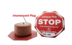 Unique Fire Stop Core Bore Unique Fire Stop Core Bore