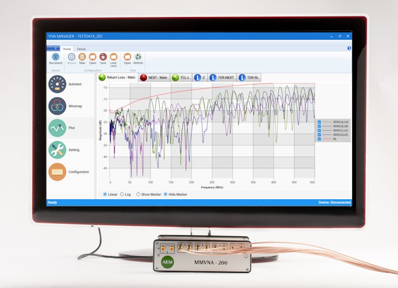 AEM MMVNA-200 Mixed Mode Multi-Port Vector Analyzer