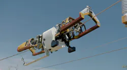 The Bombyx robot at work.