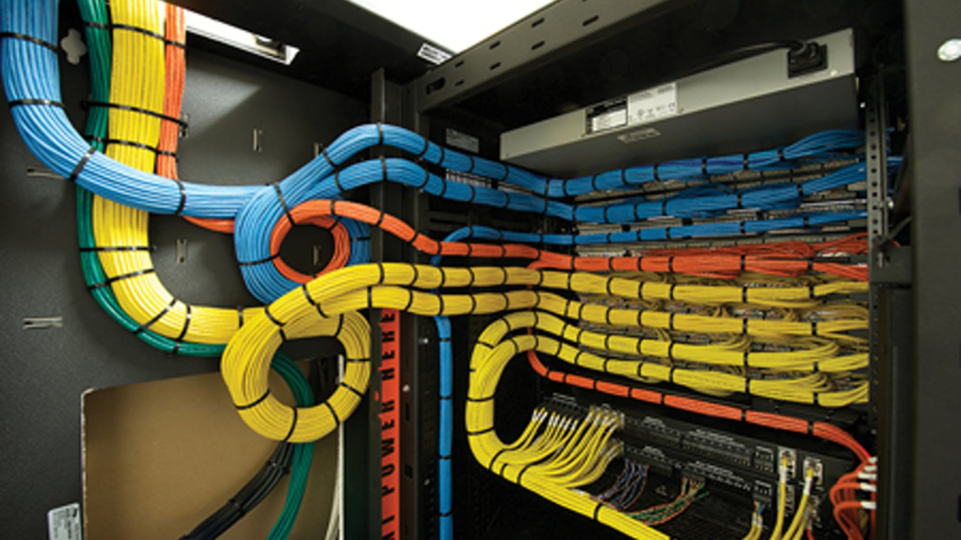 This increasingly well-known photo depicts the 'Best Dressed System' award winner at the CEDIA 2016 show. The award-winning installation was created by Admit One Home Systems, Inc. of Edina, MN.