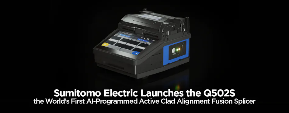 Sumitomo Electric Q502S: AI-programmed active clad alignment fusion ...