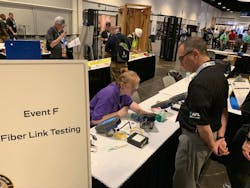 Ashley Smith represented Women in BICSI in the 2019 Cabling Skills Challenge. Women in BICSI is again offering financial support for a woman competitor in 2022. Ashley Smith represented Women in BICSI in the 2019 Cabling Skills Challenge. Women in BICSI is again offering financial support for a woman competitor in 2022.