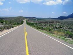 Texas highway Texas highway