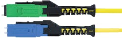 US Conec's MMC (top) and MDC (bottom) connectors are shown here. The MMC is a 16-fiber connector that employs TMT ferrule technology, which is harmonized with the MT-16 alignment structure. US Conec's MMC (top) and MDC (bottom) connectors are shown here. The MMC is a 16-fiber connector that employs TMT ferrule technology, which is harmonized with the MT-16 alignment structure.