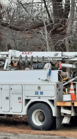 A Consolidated Communications Fidium Fiber truck parked roadside near Manchester, NH. A Consolidated Communications Fidium Fiber truck parked roadside near Manchester, NH.