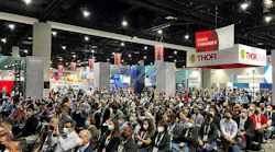 The OFC 2022 Expo Theater was packed all week.
