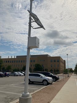 AccelTex self-contained solar solutions with panels, batteries, charge controller, and enclosure will be ideal for supporting outdoor 5G small cell solutions where power is not available. AccelTex self-contained solar solutions with panels, batteries, charge controller, and enclosure will be ideal for supporting outdoor 5G small cell solutions where power is not available.