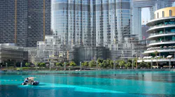 Buildings at Burj Khalifa, Dubai, UAE