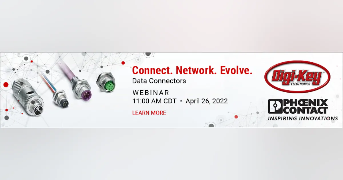 Digi-Key, Phoenix Contact mount SPE, RJ45 data connectors webinar ...