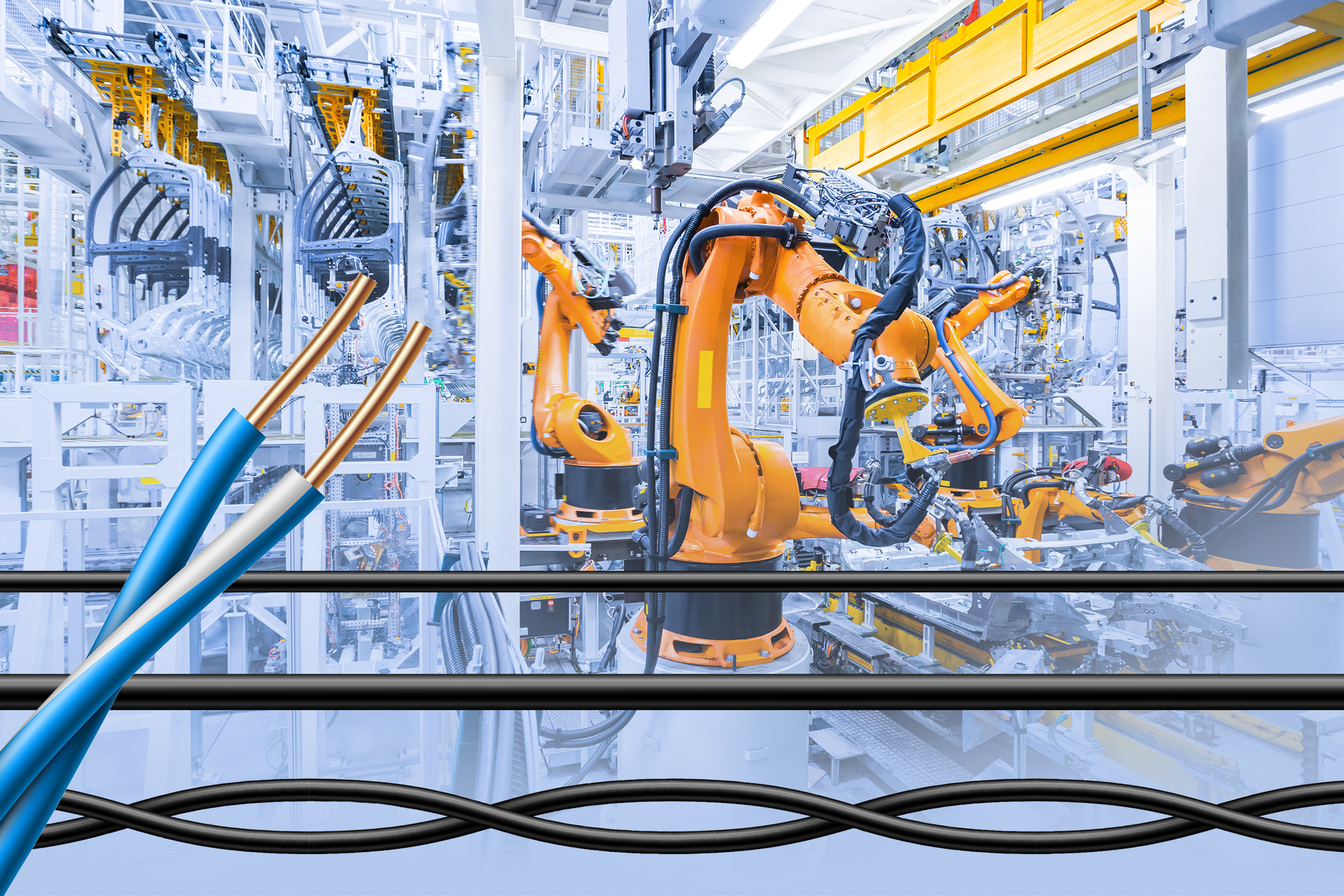 The advent of Industry 4.0 is driving Ethernet networks, supported by twisted-pair cabling, deep into facilities.