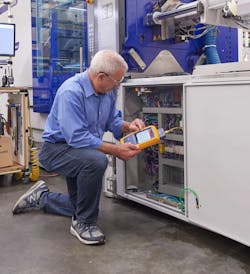 The DSX CableAnalyzer from Fluke Networks supports RJ-45, M8, M12, and ix Industrial connectors, and includes channel test limits for Industrial Ethernet applications.