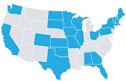 Fidium Fiber U.S. coverage map