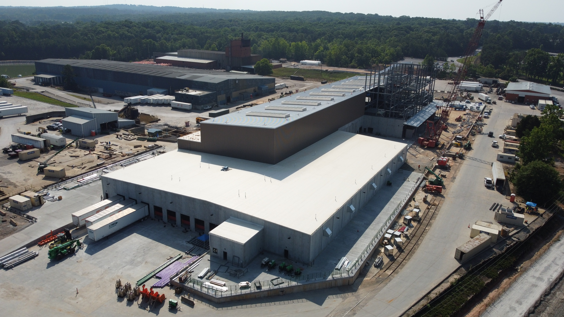 Construction of Southwire's new copper rod plant nears completion