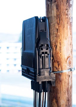 The waterproof, impact-resistant ZOONA splice closure can be installed at locations such as assembly shafts, masts and street cabinets. The unit has integrated wall holders. With the appropriate accessories, it can also be attached to round masts. The waterproof, impact-resistant ZOONA splice closure can be installed at locations such as assembly shafts, masts and street cabinets. The unit has integrated wall holders. With the appropriate accessories, it can also be attached to round masts.