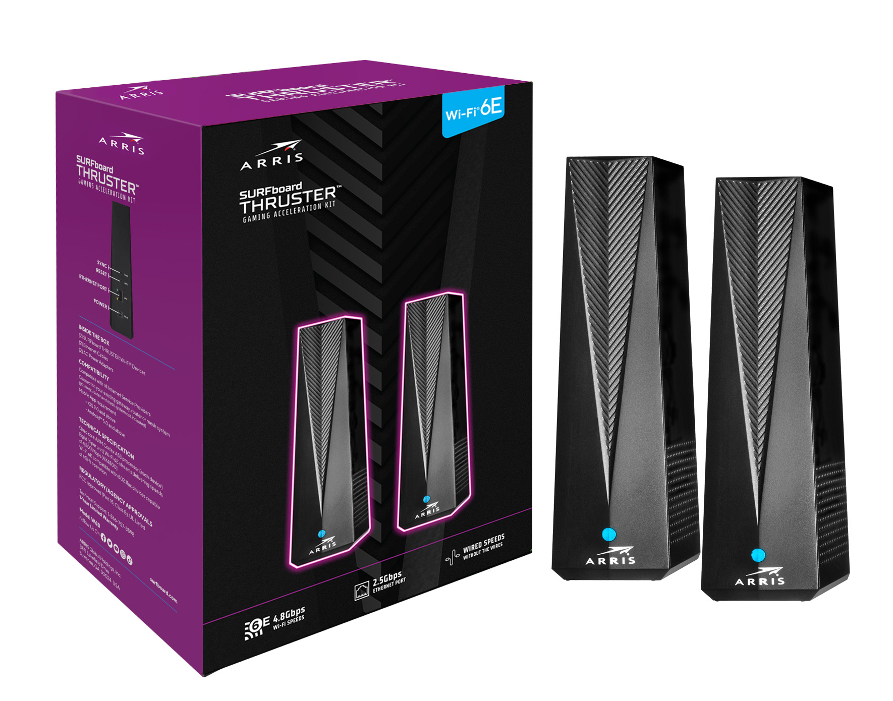 ARRIS SURFboard Thruster Gaming Acceleration Kit (Model W6B)