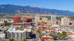 Downtown Colorado Springs.
