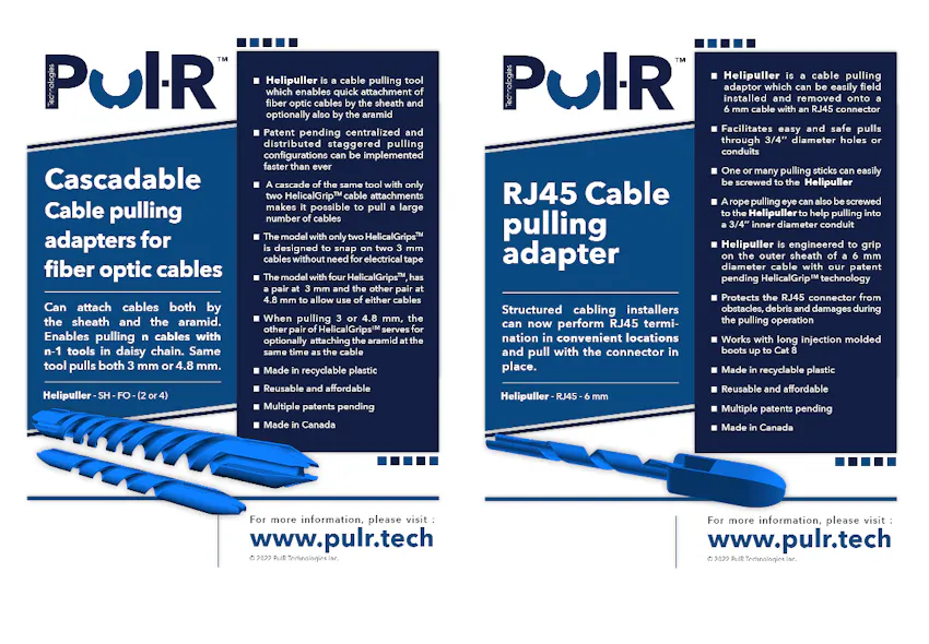 PulR's patented HelicalGrip cable pulling tech spawns 7 new adapters ...