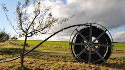 A rural fiber broadband deployment