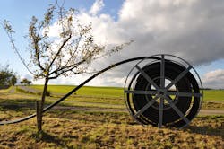 A rural fiber broadband deployment A rural fiber broadband deployment