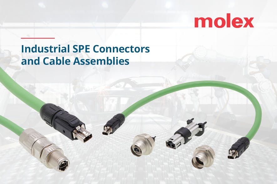 Molex previews Single Pair product offerings Cabling