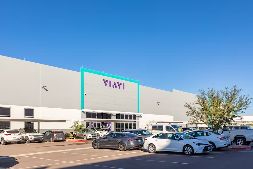 Viavi says its new production facility in Chandler, Arizona, home of the company's headquarters, is open for business.
