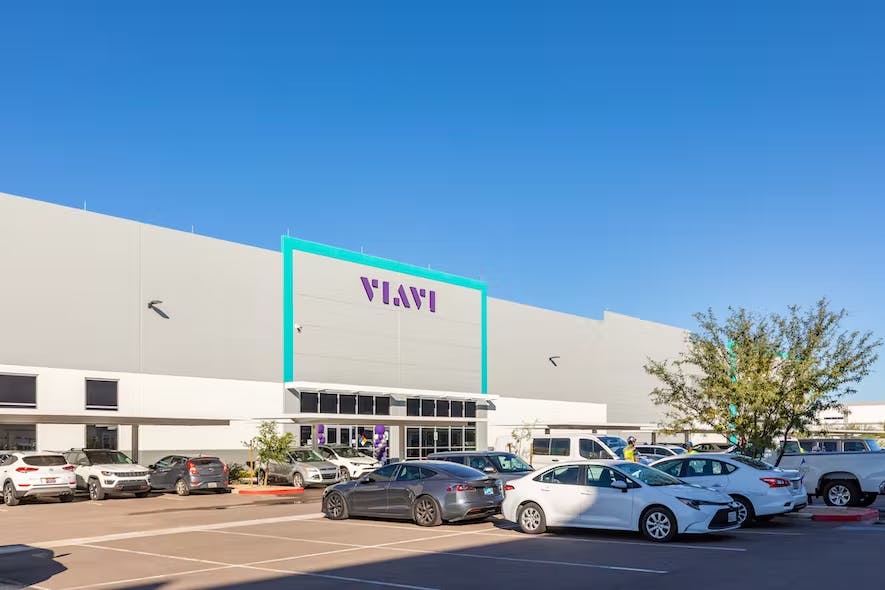 Viavi says its new production facility in Chandler, Arizona, home of the company&apos;s headquarters, is open for business.