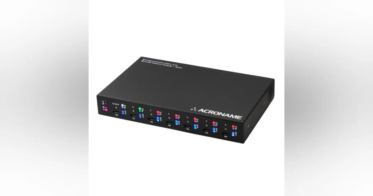 Managed Hub Managed USB-C, USB-PD switching hub | Cabling Installation & Maintenance