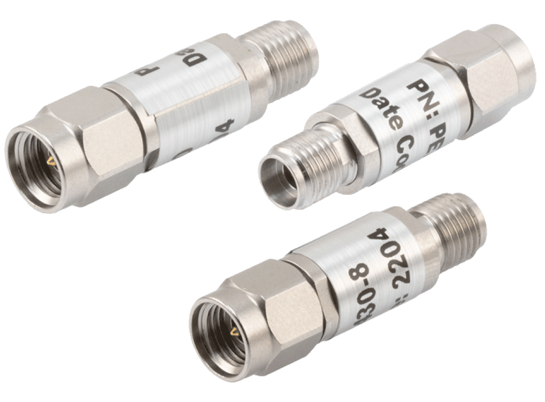 40 GHz fixed RF attenuators feature 2.92 mm connectors Cabling