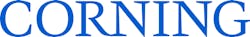 Corning Logo 301 Blue 6in