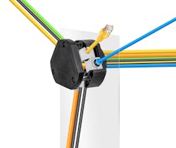 icotek's new DB Distribution Box enables 360° cable entry and cable routing and is billed as completely splittable. icotek's new DB Distribution Box enables 360° cable entry and cable routing and is billed as completely splittable.