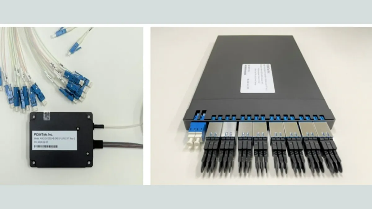 Low-profile athermal AWGs enable high density SFF fiber management ...