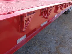 For the most capacity and smallest impact on the trailer weight, some manufacturers use a T1 material with 100,000 psi minimum yield. T1 has maximum strength versus ductility, and equates to a lighter, stronger trailer frame versus other materials. For the most capacity and smallest impact on the trailer weight, some manufacturers use a T1 material with 100,000 psi minimum yield. T1 has maximum strength versus ductility, and equates to a lighter, stronger trailer frame versus other materials.