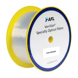 The VHS400 Series is billed as a pure silica core dual-wavelength single-mode optical fiber that is optimized for use at both 1310 nm and 1550 nm wavelengths. The VHS400 Series is billed as a pure silica core dual-wavelength single-mode optical fiber that is optimized for use at both 1310 nm and 1550 nm wavelengths.