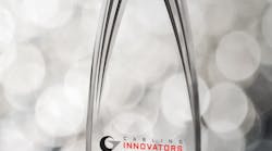 The coveted Cabling Installation &amp; Maintenance Innovators Award trophy.