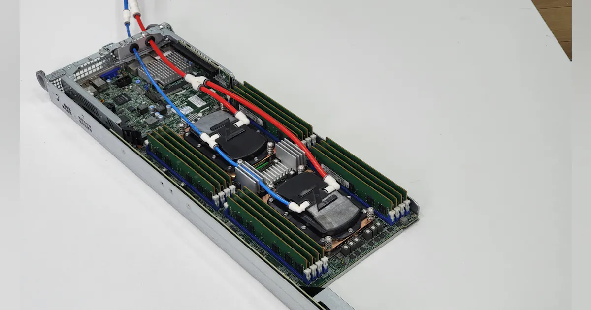 CPI unveils direct-on-chip, dielectric liquid cooling at Data Center ...