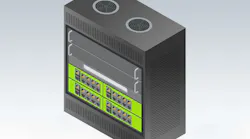 A rendering of Sinclair Digital's Agile-Core system for warehouses.