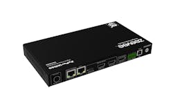 ZeeVee's new ZyPerUHD60-2E 1Gb AVoIP encoder. ZeeVee's new ZyPerUHD60-2E 1Gb AVoIP encoder.