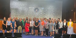Members of NTCA&rsquo;s Women in Telecom program met with female policymakers on Capitol Hill in July 2023 to discuss workforce challenges impacting women and other broadband issues.