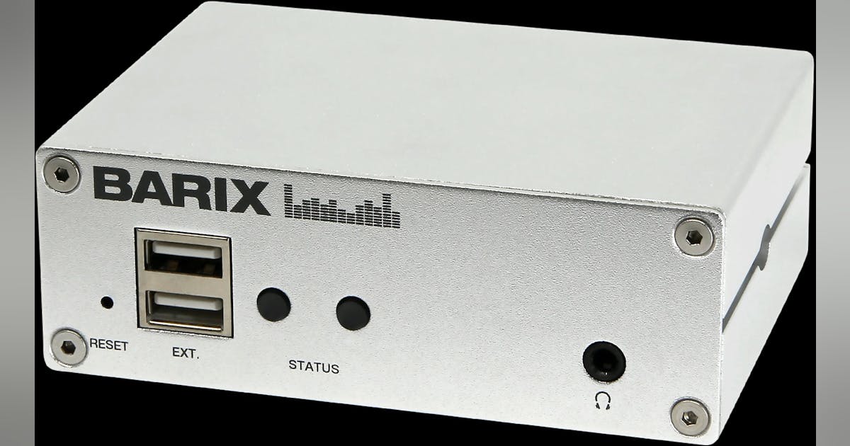 Barix Launches a New Multicoder Device | Cabling Installation & Maintenance