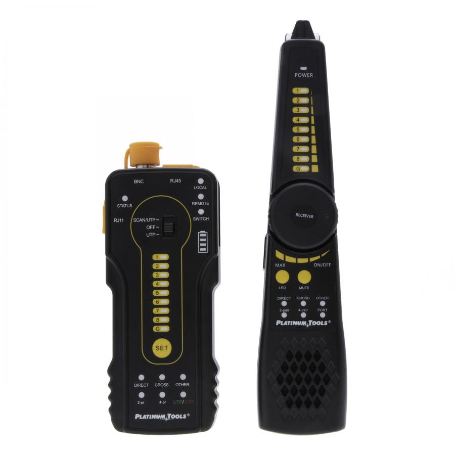 Digital Tone and Probe Kit Traces Twisted-Pair, Coaxial Cables ...
