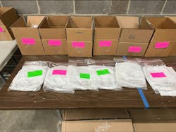 Each subkit is clearly labeled and subjected to multiple quality control measures before being shipped to the job sites.