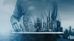 Guy holding city