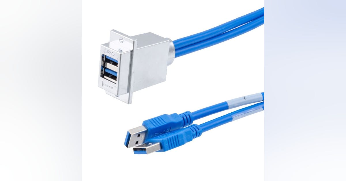 L-com Launches USB Double-Stack Adapter Couplers and Cables to Increase ...