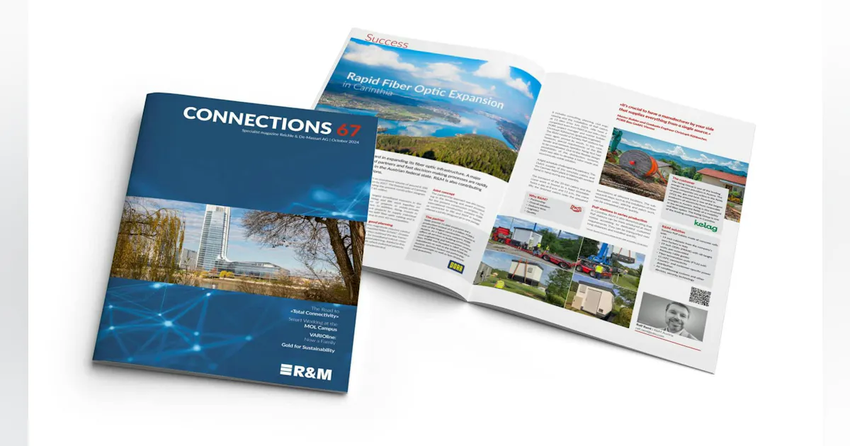 R&M Releases Fiber Optic Cabling Magazine | Cabling Installation ...