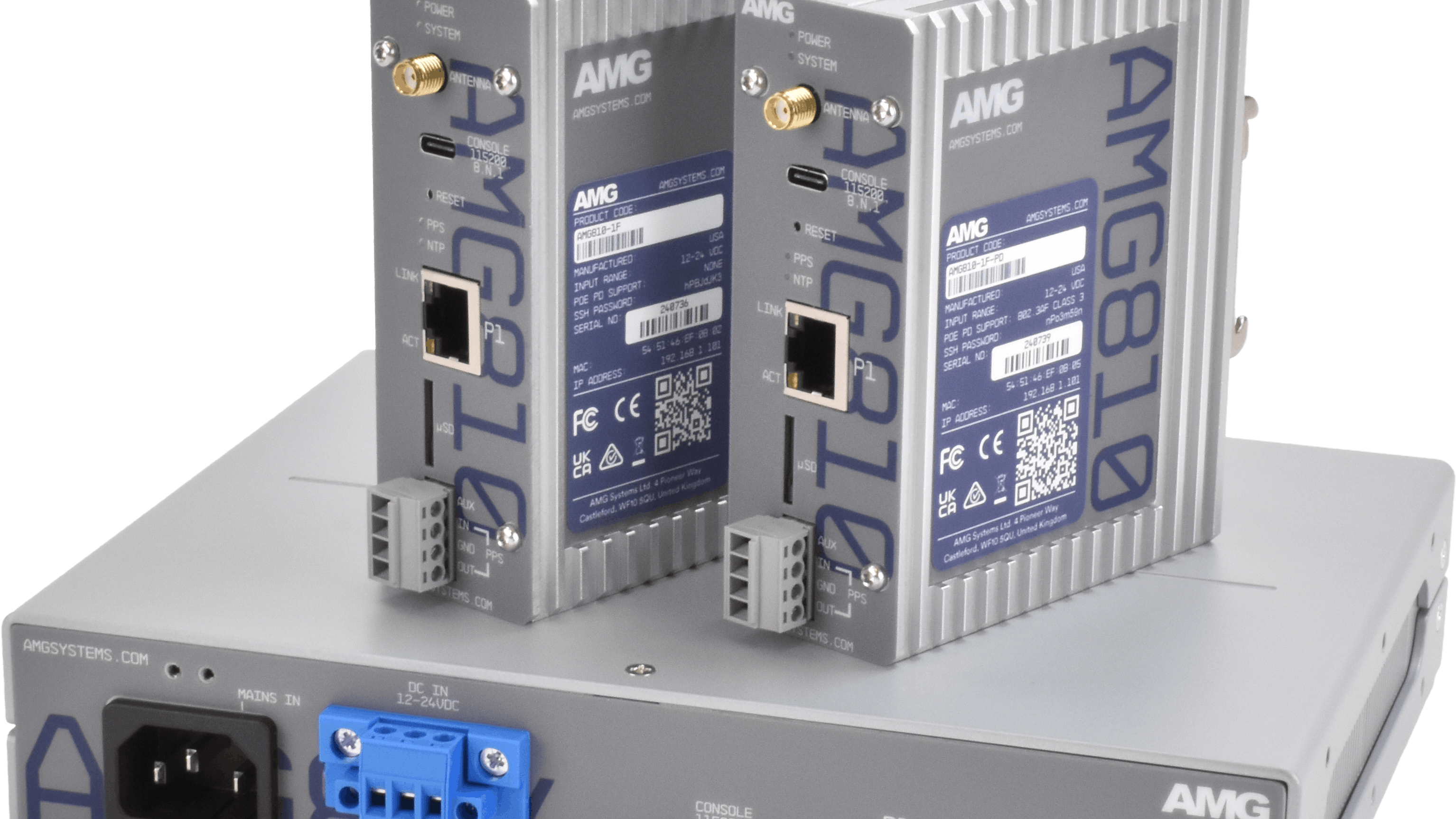AMG Releases USAMade NTP Time Servers Cabling Installation & Maintenance