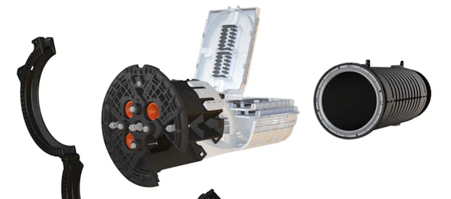 AFL's Atlas X-1 Splice Closure Component View