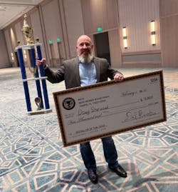 Douglas Sherwood, BICSI's 2025 Installer of the Year Douglas Sherwood, BICSI's 2025 Installer of the Year