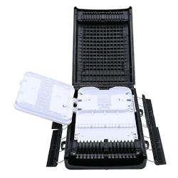 LYNN 16-port HyperDropGEL Splice Closure Patch Panel